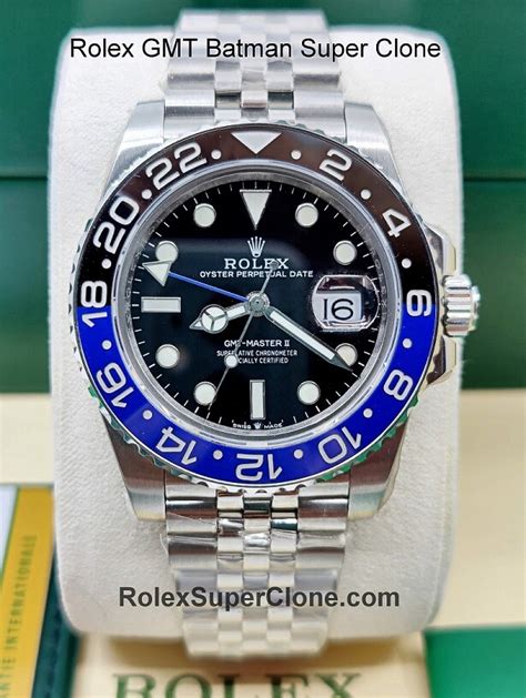 rolex batman fake|super clone watches rolex.